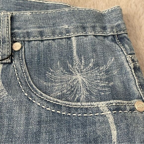 NWT One teaspoon Bandits Low Waist Denim Shorts - Malibu Blue size 29 - Picture 9 of 15